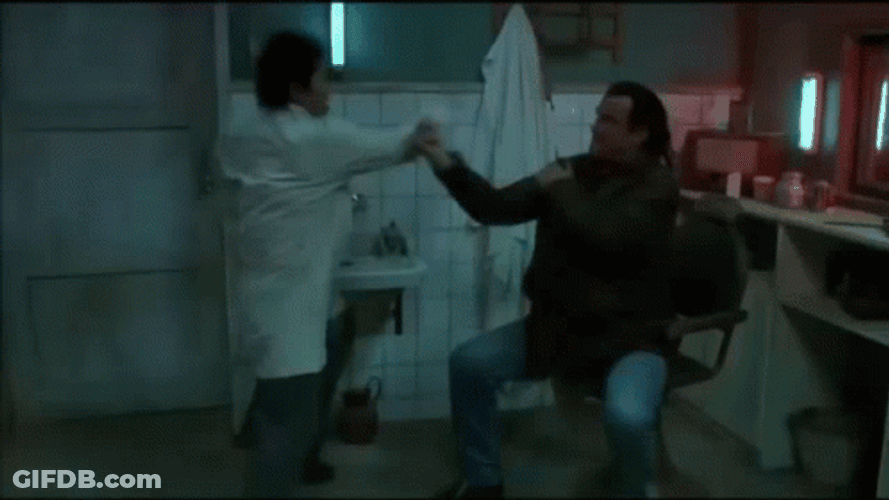 Thrilling Steven Seagal Fight GIF