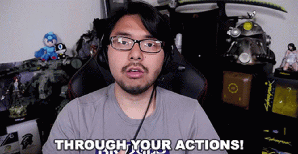 Through Your Actions GIF