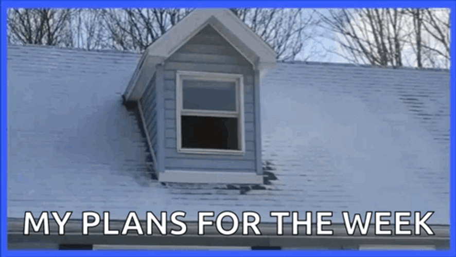 Throw Computer My Plans For The Week GIF