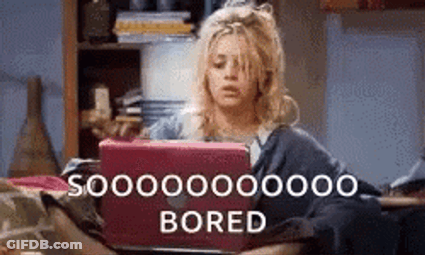 Throw Computer Penny Big Bang Theory So Bored GIF