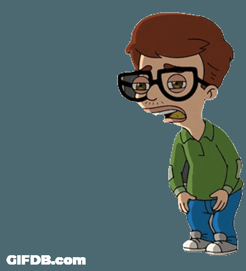 Throw Up Bend Over Big Mouth GIF