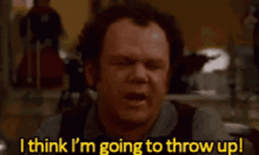 Throw Up John C Reilly Gross Yuck GIF