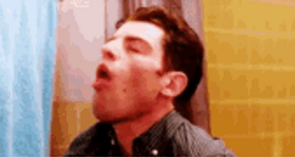 Throw Up Winston New Girl Yuck GIF