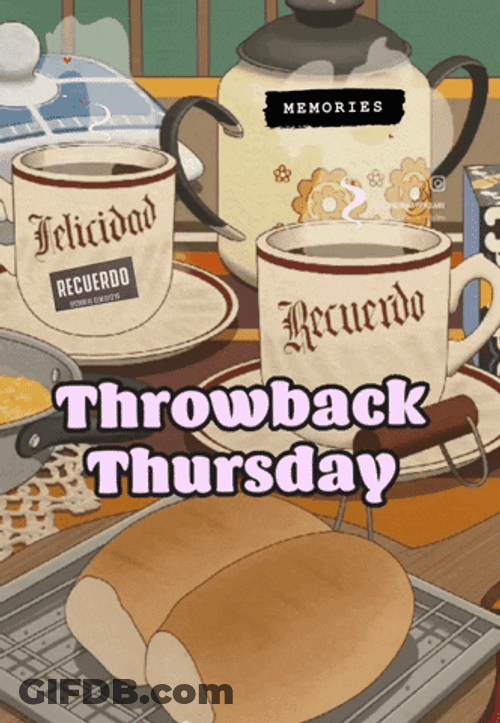 Throwback Thursday Coffee Memories GIF