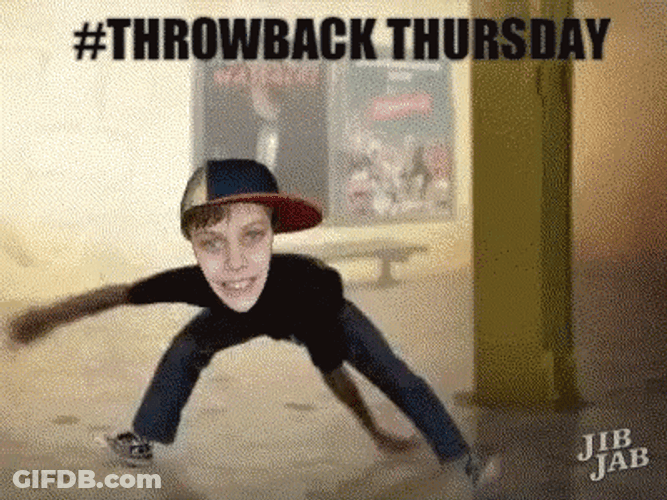 Throwback Thursday Hiphop Breakdance GIF