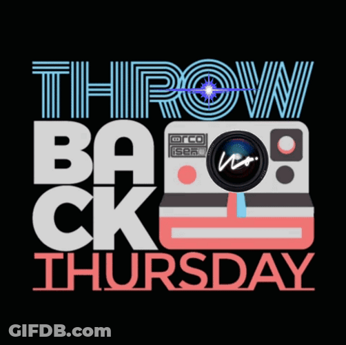 Throwback Thursday Retro Vintage Camera GIF