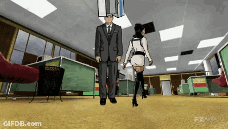 Throwing A Tantrum At Sterling Archer GIF