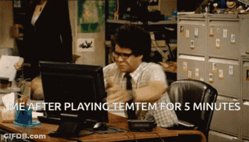 Throwing Computer After Playing GIF