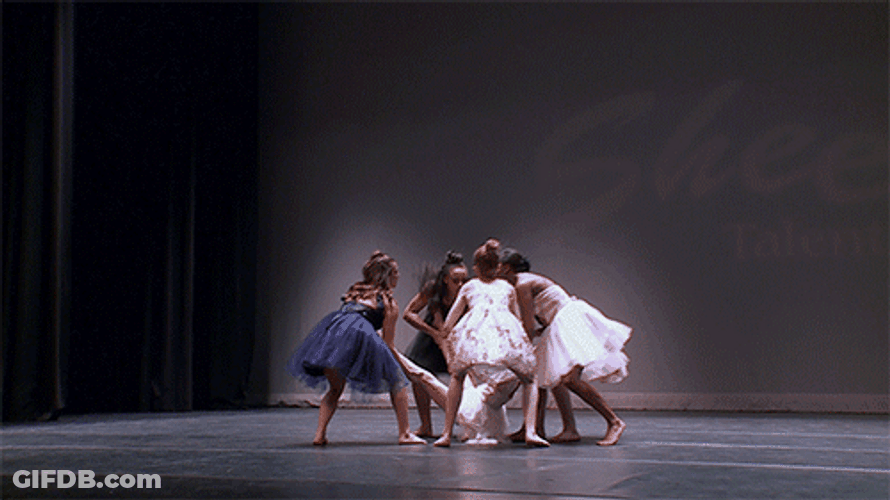 Throwing Dance Moms GIF
