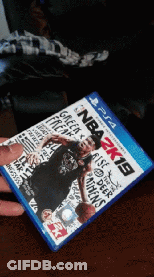 Throwing Nba 2K Cd GIF