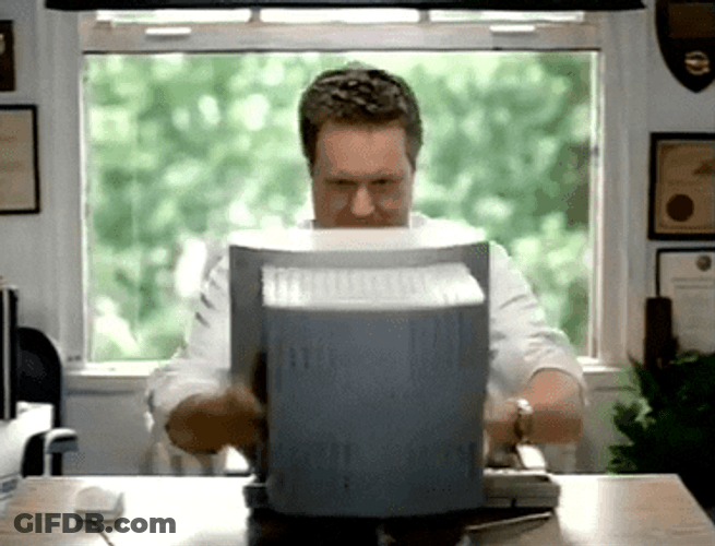 Throwing Out Technology GIF