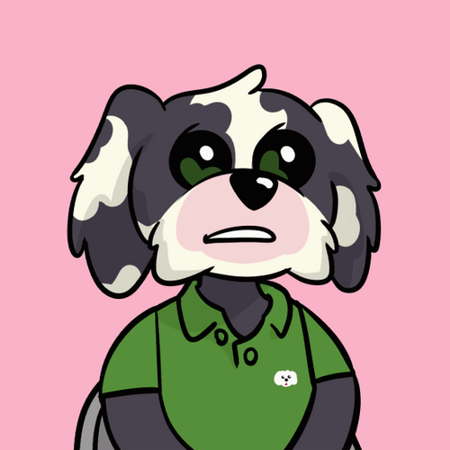 Throwing Papers Animated Dog GIF