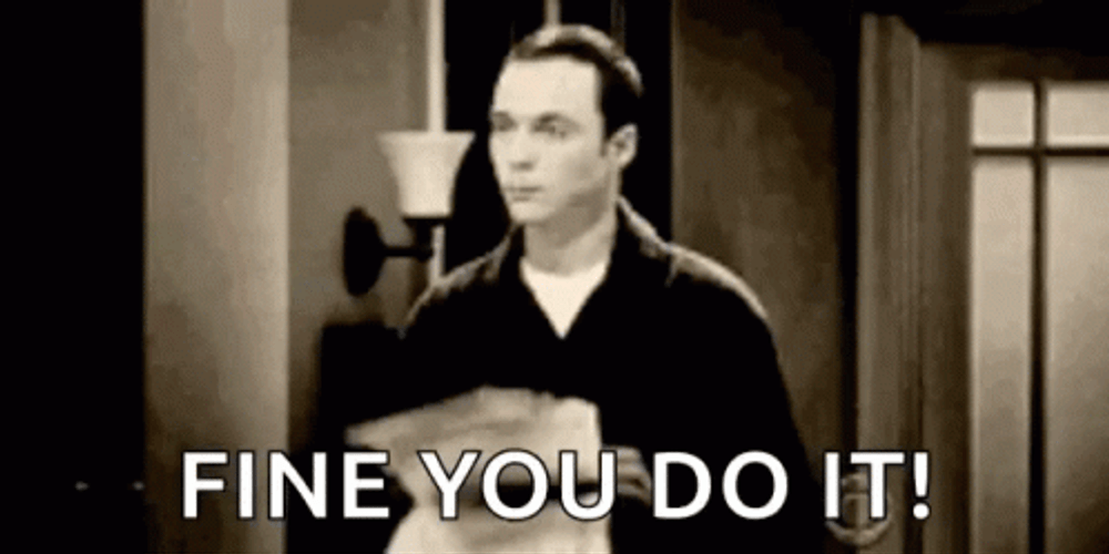 Throwing Papers Fine You Do It Sheldon GIF
