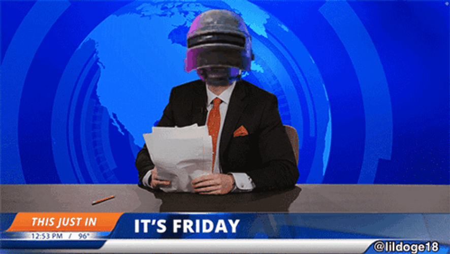 Throwing Papers It's Friday GIF