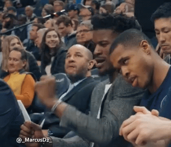 Throwing Papers Jimmy Butler GIF