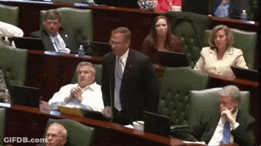 Throwing Papers Mike Bost GIF