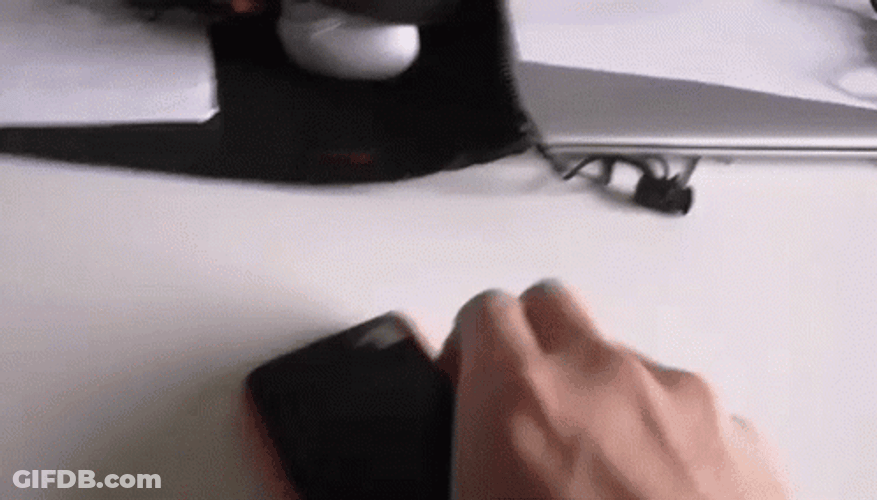 Throwing Phone In The Backyard GIF