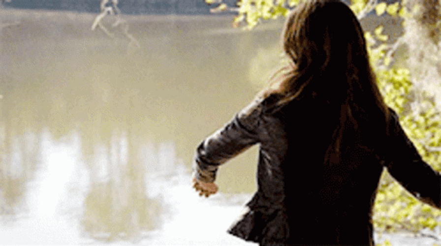 Throwing Phone In The Water GIF