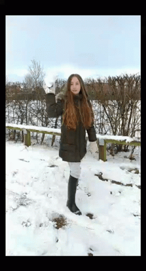 Thrown The Snowfall GIF
