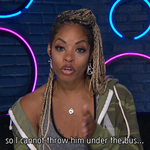 Thrown Under The Bus Big Brother GIF