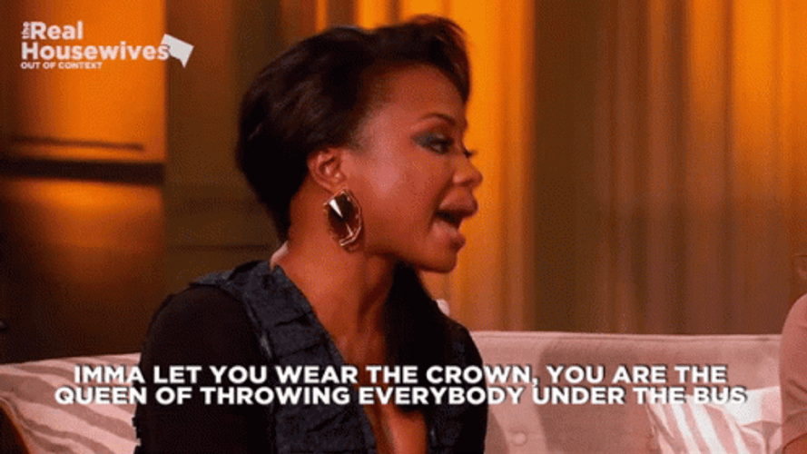 Thrown Under The Bus Phaedra Rhoa GIF
