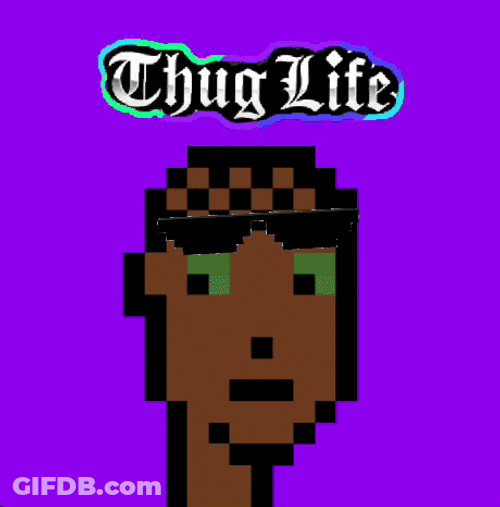 Thug Life Blocks GIF