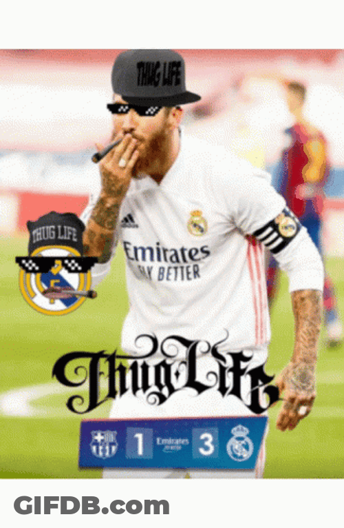 Thug Life Edited Player GIF