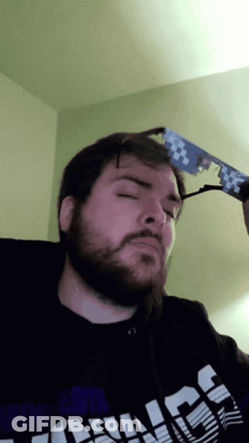 Thug Life Man With Beard GIF