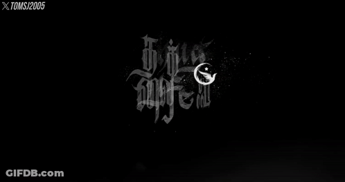 Thug Life Text GIF