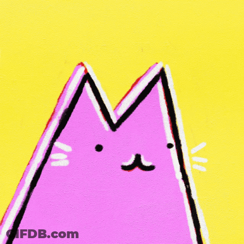 Thug Pink Cat GIF