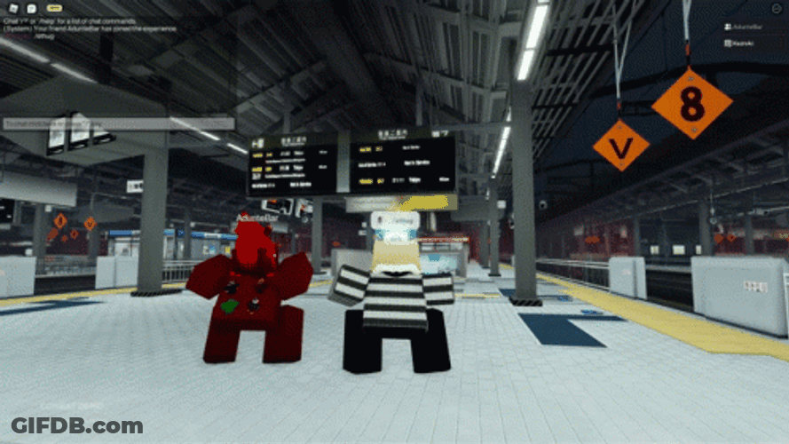 Thug Shaker Roblox Characters GIF