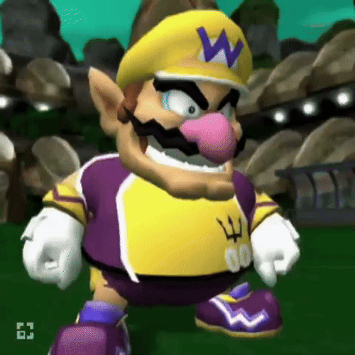 Thug Shaker Super Mario Wario GIF