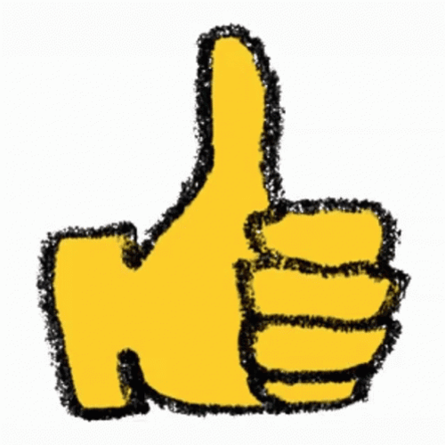 Thumb Up Cartoon GIF