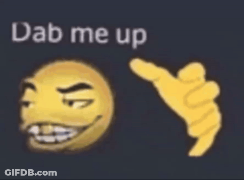 Thumbs Up Emoji And Smiley Face Saying Ight GIF