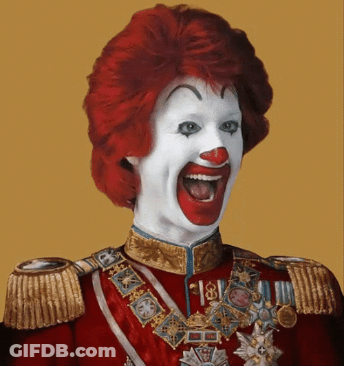 Thumbs Up Ronald Mcdonald GIF