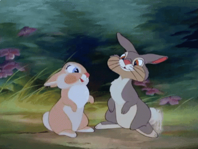 Thumper Bunny Fainted GIF