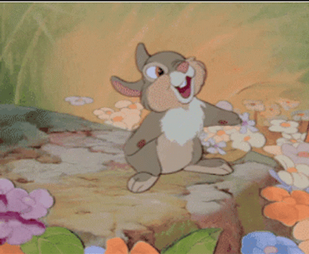 Thumper Lol Laughing GIF