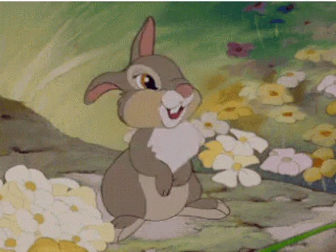 Thumper Talking Nodding Head GIF