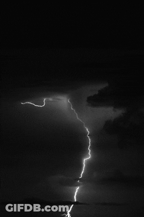 Thunder-Sky Background GIF