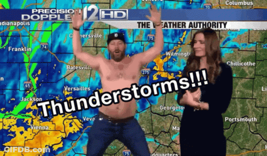 Thunder Storm Weather GIF