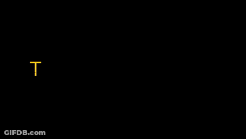 Thunderbolts Marvel Studios Logo Yellow On Black GIF