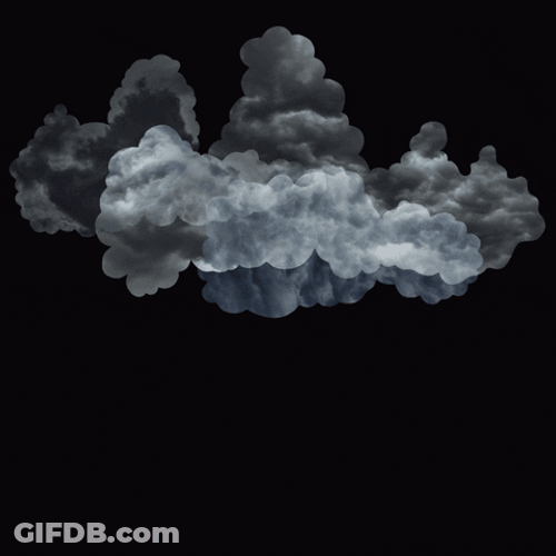 Thunderstorm And Heavy Rains Visual GIF
