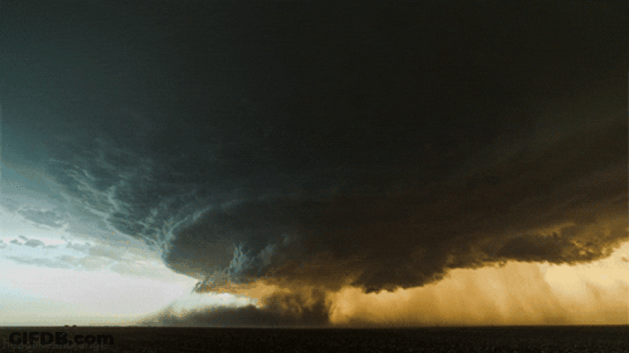 Thunderstorm Giant Mass Of Clouds GIF