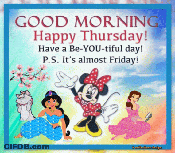 Thursday Blessings Have A Beautiful Day GIF