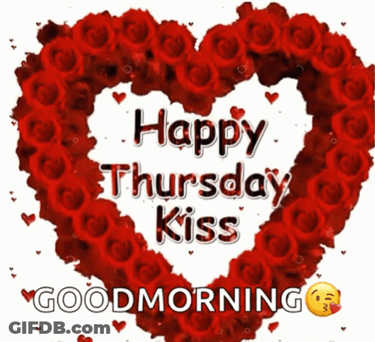 Thursday Blessings Kiss Good Morning GIF