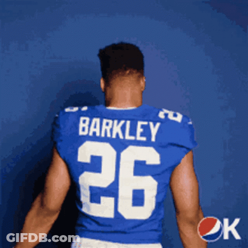Thursday Night Football Saquon Barkley GIF