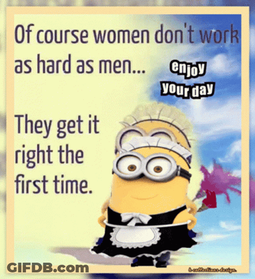 Thursday Work Meme Enjoy Your Day Minion GIF