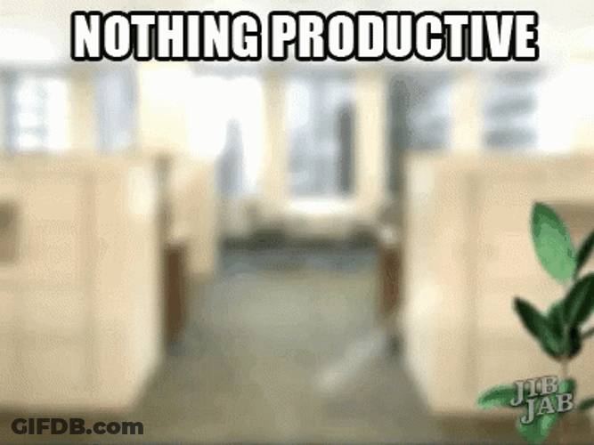 Thursday Work Meme Not Productive GIF