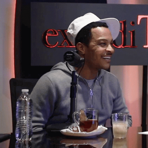 Ti Laughs And Claps At The Same Time GIF