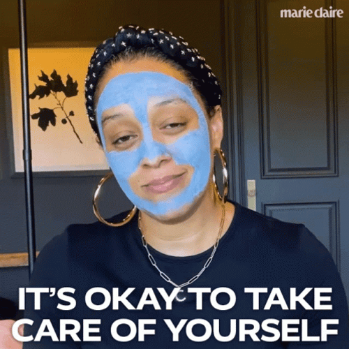 Tia Mowry Self Care Is Needed GIF